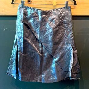 Dior Shimmery Silver Skirt